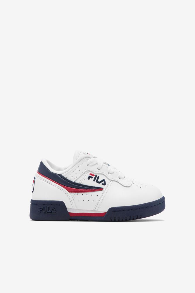 Fila Trainers Kids White Infant's Original Fitness - Ireland 45028-GIED